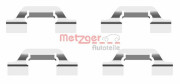 109-1685 Sada príslużenstva oblożenia kotúčovej brzdy METZGER