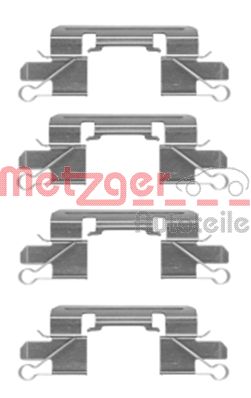 109-1769 Sada príslużenstva oblożenia kotúčovej brzdy GREENPARTS METZGER