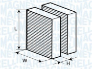 350203062480 Filter vnútorného priestoru MAGNETI MARELLI