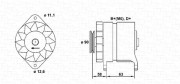 943321099010 Alternátor MAGNETI MARELLI