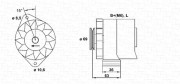 943346033010 Alternátor MAGNETI MARELLI