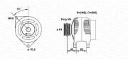 943346037010 Alternátor MAGNETI MARELLI