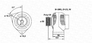 943346039010 Alternátor MAGNETI MARELLI