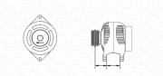 943346201010 Alternátor MAGNETI MARELLI