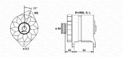 943354007010 Alternátor MAGNETI MARELLI