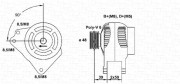 943355003010 Alternátor MAGNETI MARELLI