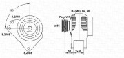 943355011010 Alternátor MAGNETI MARELLI