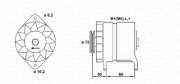 943356101010 Alternátor MAGNETI MARELLI