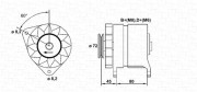 943356503010 Alternátor MAGNETI MARELLI