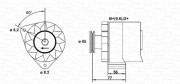 943356668010 Alternátor MAGNETI MARELLI