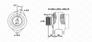 943356959010 Alternátor MAGNETI MARELLI