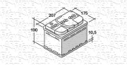 068054051010 żtartovacia batéria MAGNETI MARELLI