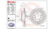 360406125001 Brzdový kotúč MAGNETI MARELLI