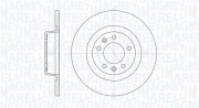 361302040105 Brzdový kotúč MAGNETI MARELLI