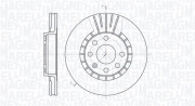 361302040328 Brzdový kotúč MAGNETI MARELLI