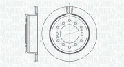 361302040520 Brzdový kotúč MAGNETI MARELLI