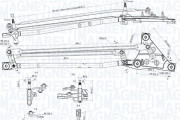 085570738010 Mechanizmus stieračov MAGNETI MARELLI