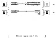 941175160757 Sada zapaľovacích káblov MAGNETI MARELLI