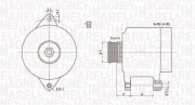 063731157010 Alternátor MAGNETI MARELLI