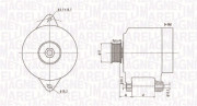 063731306010 Alternátor MAGNETI MARELLI