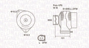 063731689010 Alternátor MAGNETI MARELLI