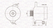 063731696010 Alternátor MAGNETI MARELLI