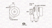 063731958010 Alternátor MAGNETI MARELLI