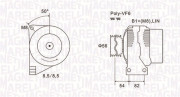 063732028010 Alternátor MAGNETI MARELLI