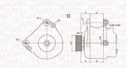 063738290010 Alternátor MAGNETI MARELLI