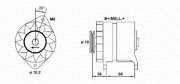 943356948010 Alternátor MAGNETI MARELLI