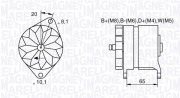 063534681400 Alternátor MAGNETI MARELLI