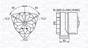 063534699820 Alternátor MAGNETI MARELLI