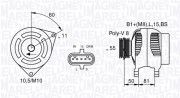 063536550050 Alternátor MAGNETI MARELLI