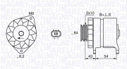 063532625010 Alternátor MAGNETI MARELLI