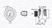 063377014010 Alternátor MAGNETI MARELLI