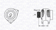 063377429010 Alternátor MAGNETI MARELLI