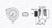 063377430010 Alternátor MAGNETI MARELLI