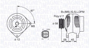 063377435010 Alternátor MAGNETI MARELLI