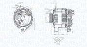 063733874010 Alternátor MAGNETI MARELLI