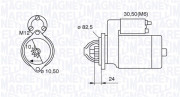 063521090680 żtartér MAGNETI MARELLI