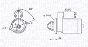 063521090350 żtartér MAGNETI MARELLI