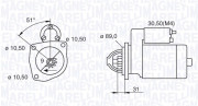 063522310050 żtartér MAGNETI MARELLI