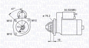 063521101040 żtartér MAGNETI MARELLI