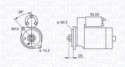 063522601010 żtartér MAGNETI MARELLI