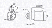 063522607010 żtartér MAGNETI MARELLI