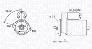 063280052010 żtartér MAGNETI MARELLI