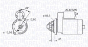 063216884010 żtartér MAGNETI MARELLI