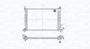 350213176900 Chladič motora MAGNETI MARELLI