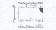 350213186200 Chladič motora MAGNETI MARELLI