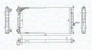 350213187800 Chladič motora MAGNETI MARELLI